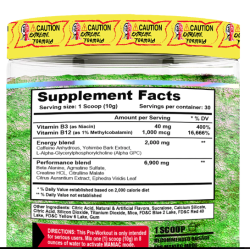 Maniace Pre Workout By Terror labz